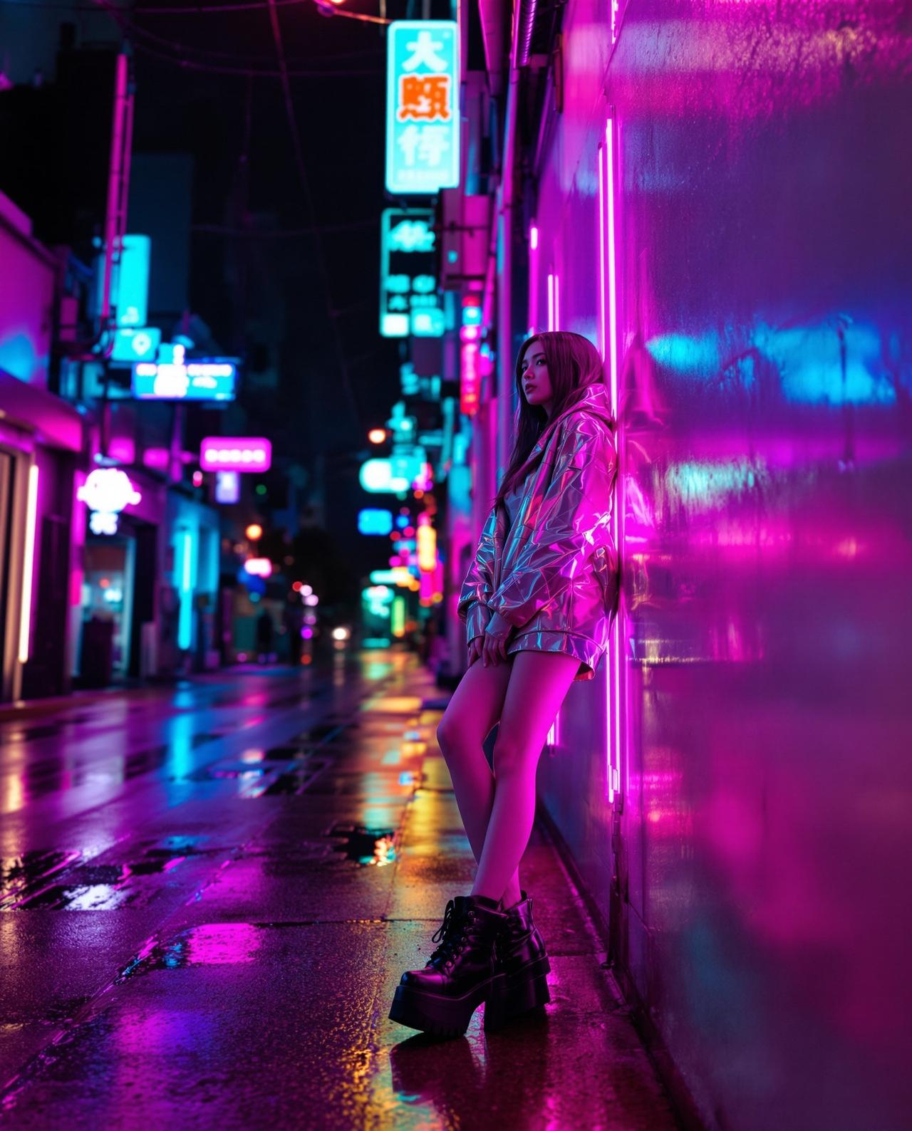 霓虹都市的酷炫